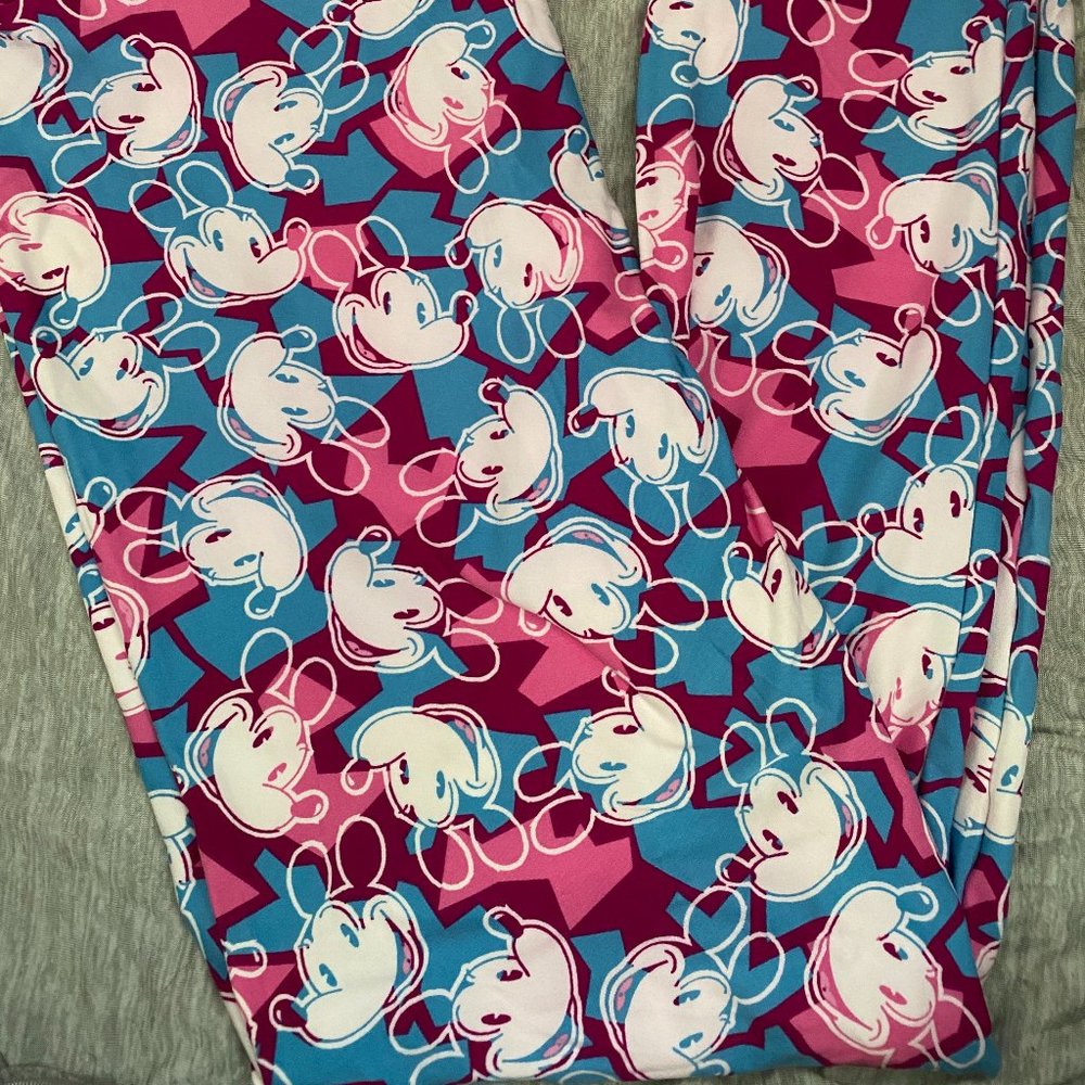 Lularoe TC Leggings - Mickey Mouse Disney